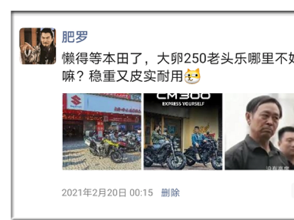 ����������Ħ�е�����תͷ����ľ250