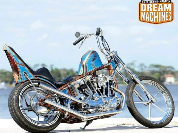 H-D Ironhead chopper